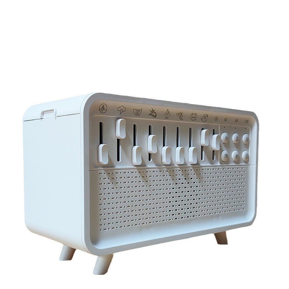 3 In 1 Bluetooth Speaker White Noise Sleep Night Light