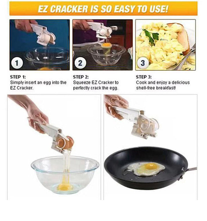 Egg Opener Creative Egg Separator Tool Kitchen Gadgets