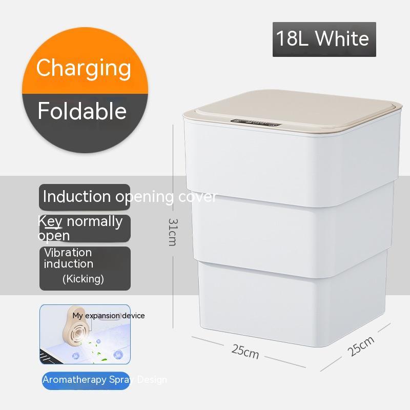 Smart Trash Can With Lid Smart Trash Bin