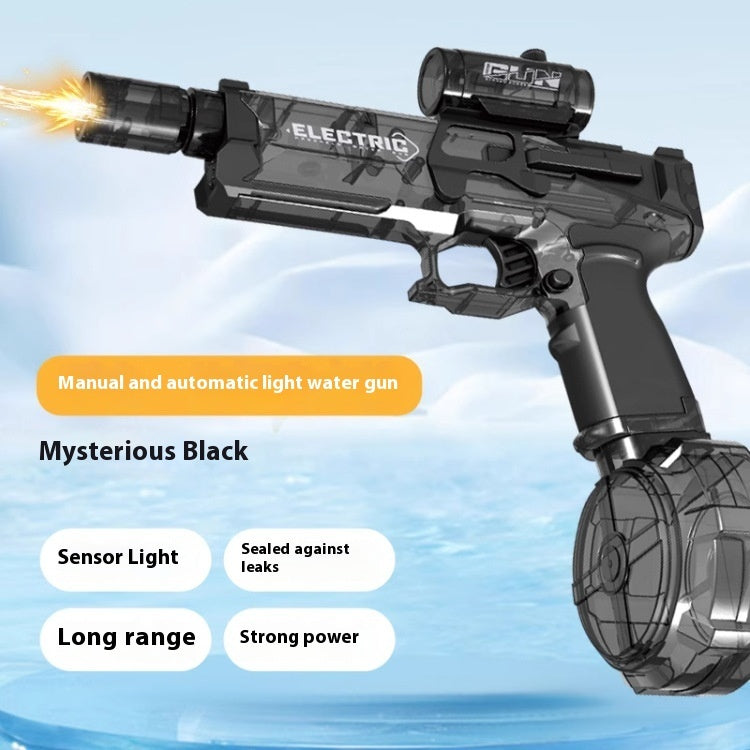 Fire Rat Electric Water Pistol Cool Light Full Automatic Water Spray Gun