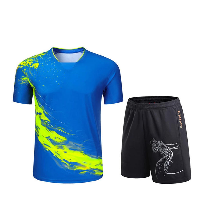 Couple Sportswear Short Sleeve Table Tennis Wear Children