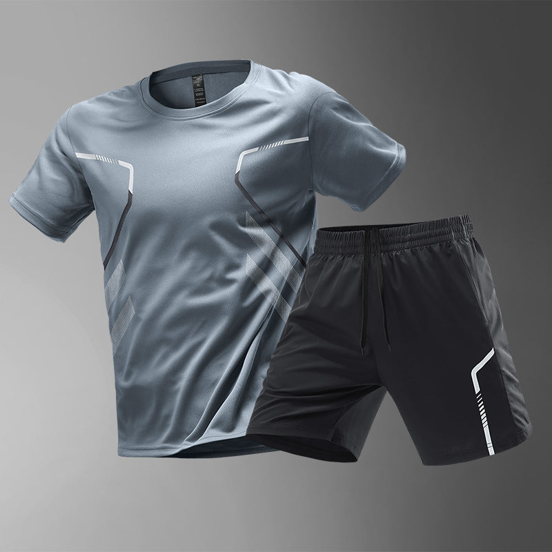 Men's T-shirts Sports Running T-shirt Color Block Men