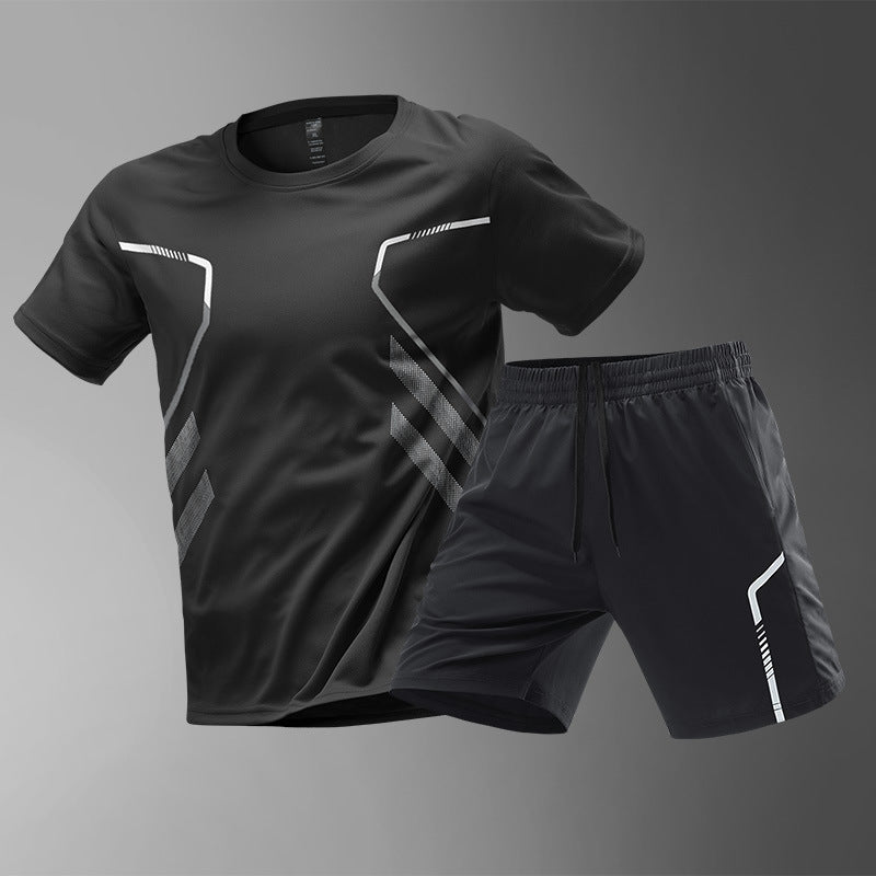 Men's T-shirts Sports Running T-shirt Color Block Men